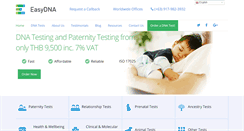 Desktop Screenshot of easydnathailand.com